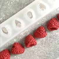 قوالب سيلكون قطع التوت بحشو جمله