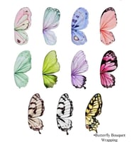 تغاليف ورد فراشه ملون