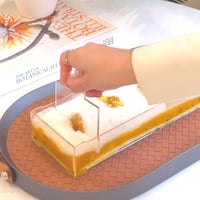 علب اكريلك سحاب مع القاطع