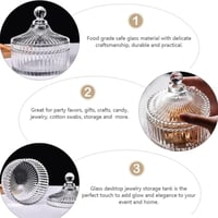 علب زجاج مقلم