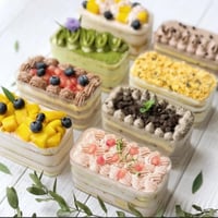 علب اكريلك منفصل مستطيل