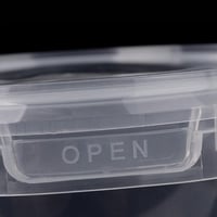 علب بلاستيك بعلاق بمفتاح فك اول مرا