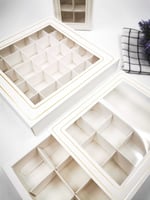 بوكسات مقسمه بمقاسات