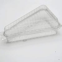 علب مثلثه بلاستيك تشيز كيك