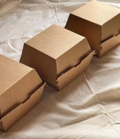 علب برجر كرتونيه سميكه