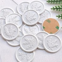 استيكر ختم شمعي لاصق