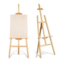 حامل لوحات كانفس خشبي