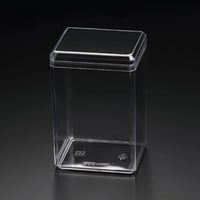 علب اكريلك مستطيله مرتفعة