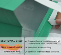 أكياس حفظ الاكل حار او بارد