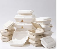 علب وجبات قصب السكر