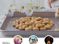 صواني حلويات الألمنيوم سميكه