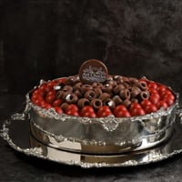 صحون تقديم فاخر استيل