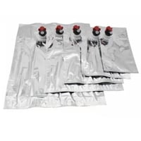 اكياس جك حراري الالمنيوم غطاء اسود بالكرتون