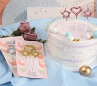 شموع قلب ونجمه