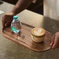 صواني خشب مخفوره بشعارك الخاص