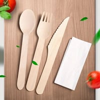 طقم ملاعق بلاستيك بالجملة