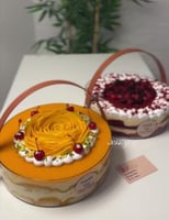 علب اكريلك بجلد