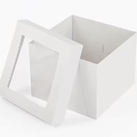 علب كيك ورقيه مرتفعه