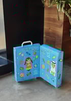 علب توزيعات عيد مركبه شكل شنطه