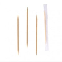 اعواد خشبيه للأسنان مغلفه