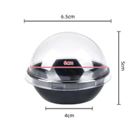 علب بلاستيك كرويه جمله