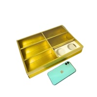 علب مقسمه غطاء شفاف