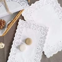 ورق الدانتيل مستطيل