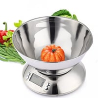 ميزان الإلكتروني بوعاء