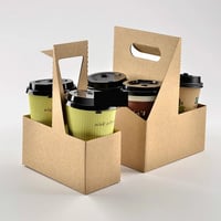 حامل اكواب كرتوني سميك