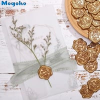 استيكر ختم شمعي لاصق