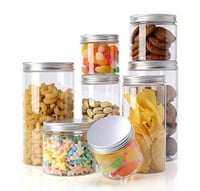 برطمانات شفافه بالربطه