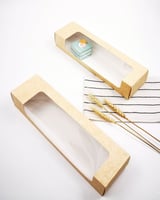 بوكسات مستطيله شفاف