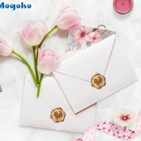 استيكر ختم شمعي لاصق