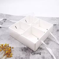 علب ورقيه مقسمه