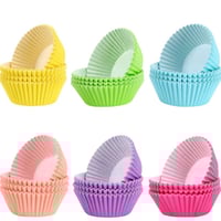 ورق كب كيك ملون