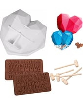 قالب سليكون قلب