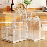 علب كيك مرتفعه