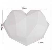 قالب سليكون قلب