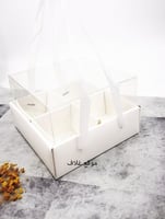 بوكسات مقسمه شفافه