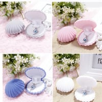 علب شكل صدف للاكسسوارات والتوزيعات