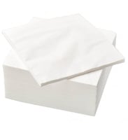 مناديل ابيض 28 *28 4000 منديل