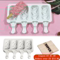 قالب ايسكريم مع اعواد