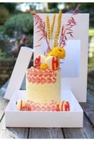 علب كيك مرتفع