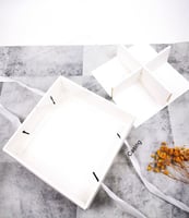 بوكسات مقسمه شفافه