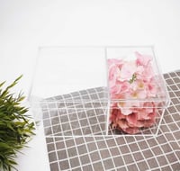 علب اكريلك للكيك الكوري