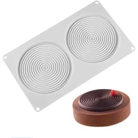 قالب سليكون دائري حلزوني