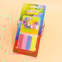 شموع ميني ملونه