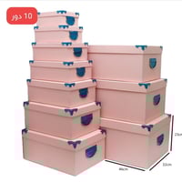 علب اطقم كبيره 10 دور