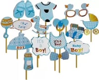 ثيمات تصوير مواليد بلون سماوي