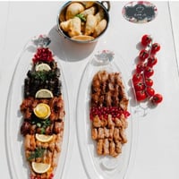 صواني تقديم مميزه شفافه